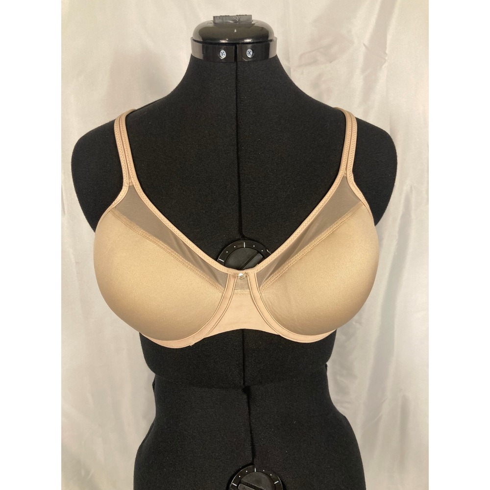 38 B Bali One Smooth U Ultra Light Underwire Bra 3439 Tan